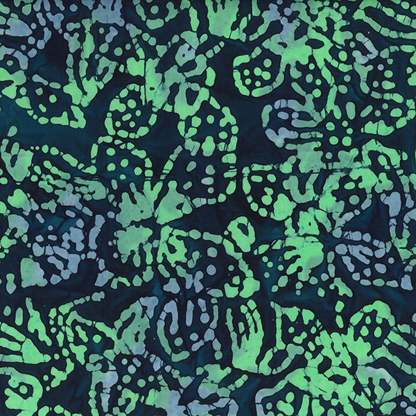 100% Cotton - Batik - Leaves