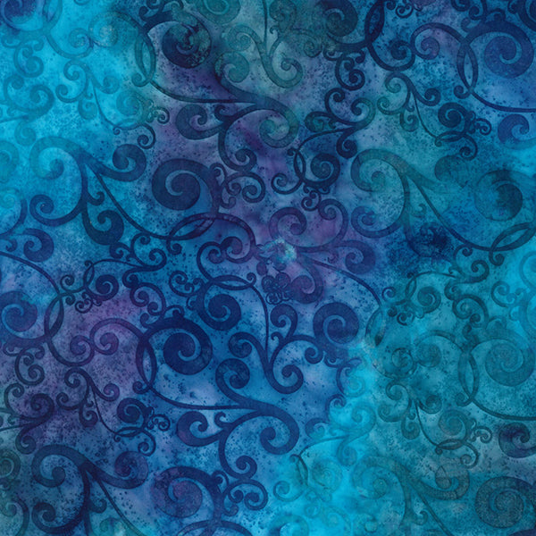 100% Cotton - Batik - Vines
