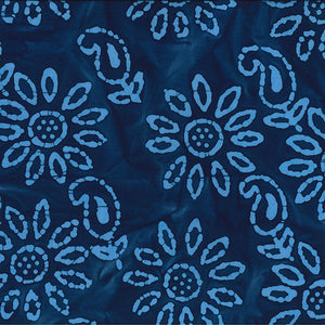 100% Cotton - Batik - I Kat Daisy