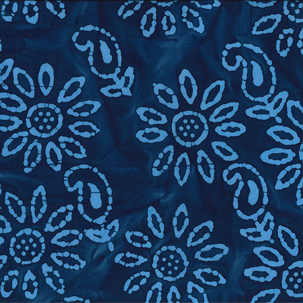100% Cotton - Batik - I Kat Daisy
