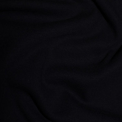 Cotton Jersey - Ribbed - Black