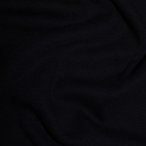 Cotton Jersey - Ribbed - Black
