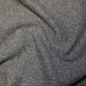 Cotton Jersey - Ribbed - Mid Grey