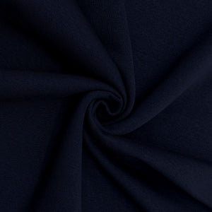 Sweatshirt Jersey Fabric - Navy