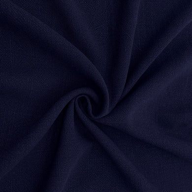 Linen Mix - French Navy
