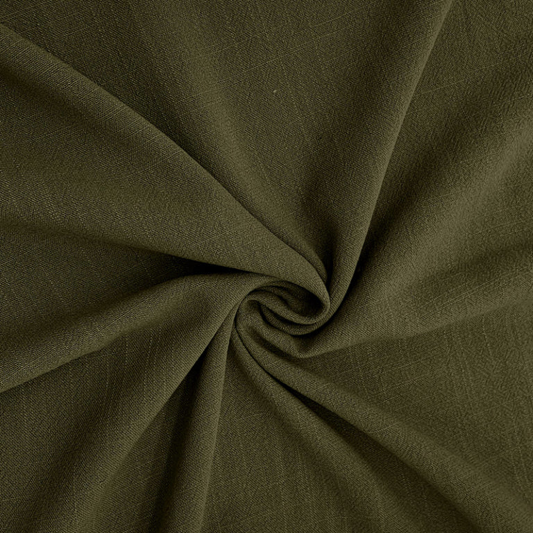 Linen Mix - Moss