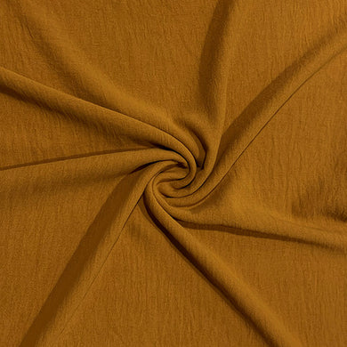 Crepe - Stretch - Mustard