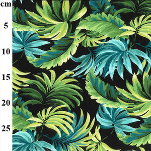 Tropical Leaves Viscose