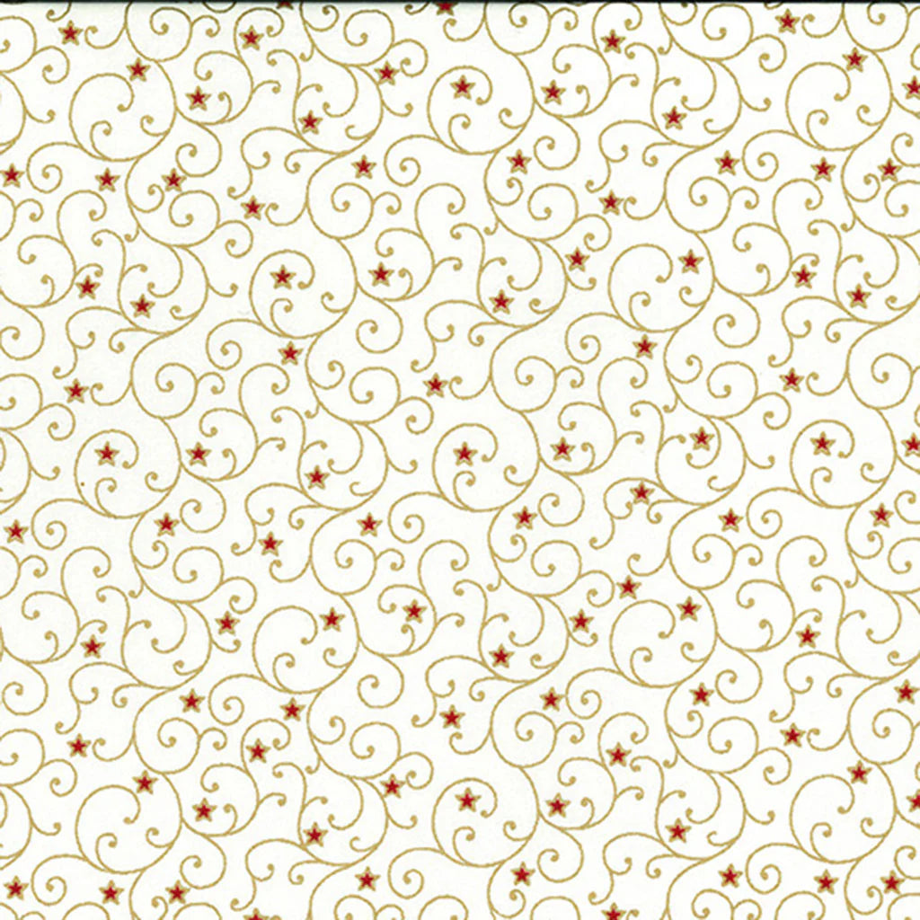 Christmas Scroll - 100% Cotton