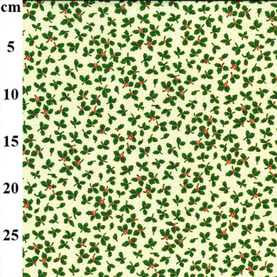 Christmas Holly - 100% Cotton