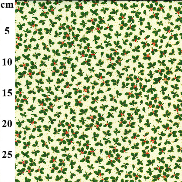 Christmas Holly - 100% Cotton