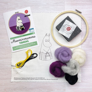 The Crafty Kit Company Needle Felting  - MOOMINS - Moominmamma Thinking