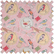 Load image into Gallery viewer, Sewing Box - Birds on Bobbins