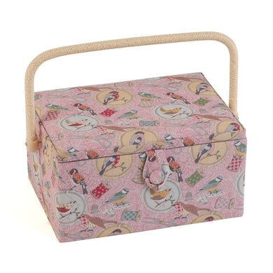 Sewing Box - Birds on Bobbins