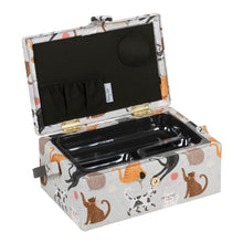 Load image into Gallery viewer, Sewing Box - Cats