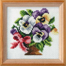 Load image into Gallery viewer, Mini Floral Cross Stitch Kits - 9 designs