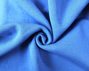 Sweatshirt Jersey Fabric - Royal