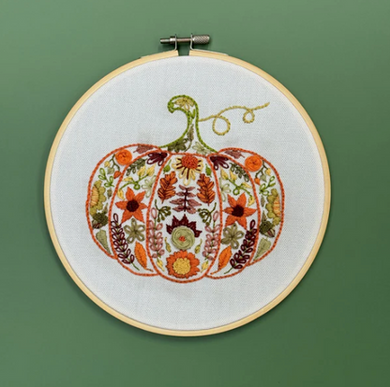 Embroidery Sampler - Pumpkin
