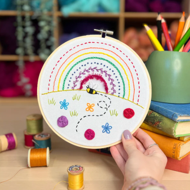 Embroidery Sampler - Rainbow