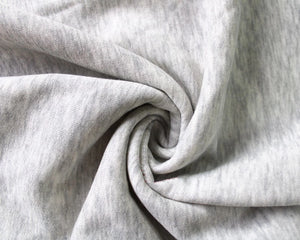 Sweatshirt Jersey Fabric - Silver