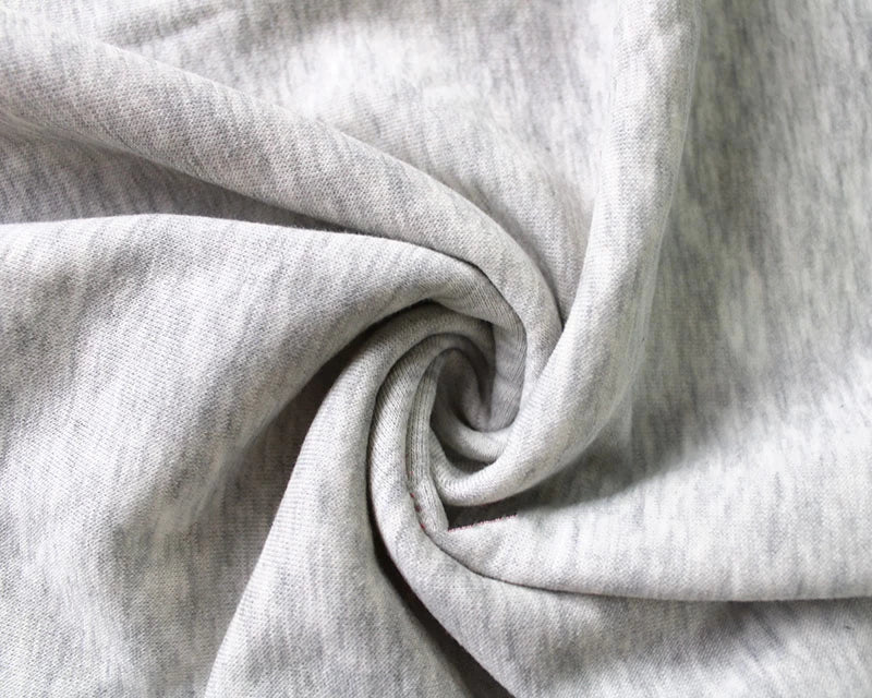 Sweatshirt Jersey Fabric - Silver
