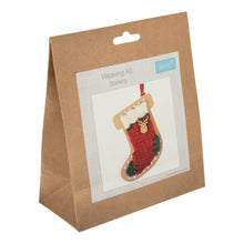 Load image into Gallery viewer, Weaving Kit - Christmas Stocking