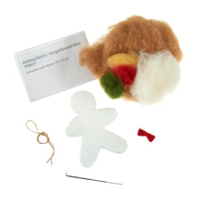 Load image into Gallery viewer, Needle Felting Kit - Gingerbread Man