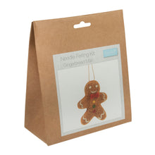 Load image into Gallery viewer, Needle Felting Kit - Gingerbread Man