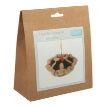 Load image into Gallery viewer, Needle Felting Kit - Mince Pie