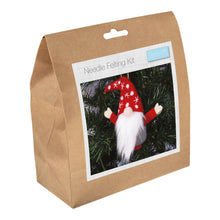 Load image into Gallery viewer, Needle Felting Kit - Christmas Gonk