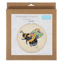 Load image into Gallery viewer, Embroidery Kit - Floral Bee - NEW