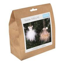 Load image into Gallery viewer, Needle Felting Kit- Fairy Duo Mice