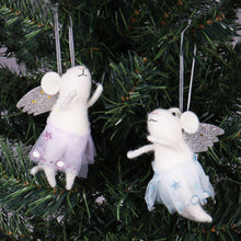 Load image into Gallery viewer, Needle Felting Kit- Angel Star Mice Duo