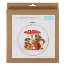 Load image into Gallery viewer, Embroidery Kit - Toadstool Squirrel - NEW