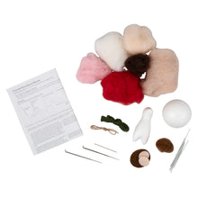Load image into Gallery viewer, Needle Felting Kit - Woodland Mouse