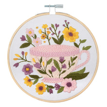 Load image into Gallery viewer, Embroidery Kit - Tea Cup - NEW