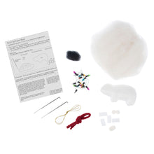 Load image into Gallery viewer, Needle Felting Kit - Polar Bear - NEW