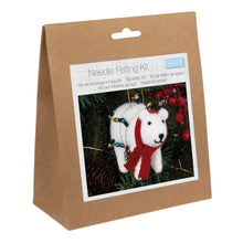 Load image into Gallery viewer, Needle Felting Kit - Polar Bear - NEW
