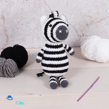 Load image into Gallery viewer, Amigarumi Crochet Kit - Zebra - NEW