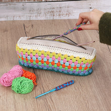 Load image into Gallery viewer, Crochet Kit - Stripes - Bag With Zip - NEW