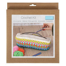 Load image into Gallery viewer, Crochet Kit - Stripes - Bag With Zip - NEW