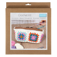 Load image into Gallery viewer, Crochet Kit - Granny Squares - Bag With Zip - NEW