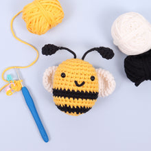 Load image into Gallery viewer, Crochet Kit - Beginners Amigarumi Bee - NEW