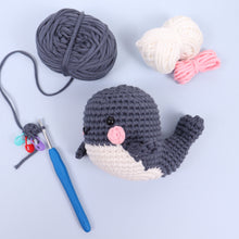 Load image into Gallery viewer, Crochet Kit - Beginners Amigarumi Whale - NEW