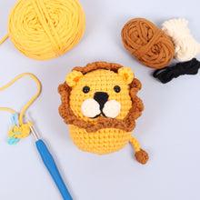 Load image into Gallery viewer, Crochet Kit - Beginners Amigarumi Lion - NEW