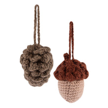 Load image into Gallery viewer, Crochet Kit - Amigarumi Pinecone and Acorn - NEW