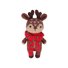 Load image into Gallery viewer, Crochet Kit - Christmas Amigarumi Reindeer - NEW