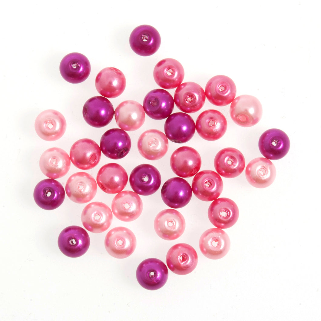 Strung Pearl Beads