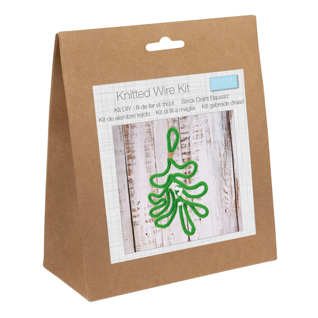 French Knitting Wire Kit- Mistletoe