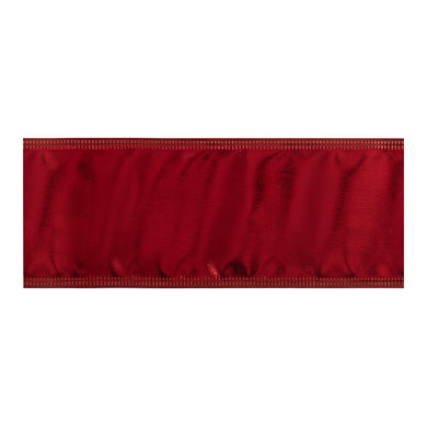 Premium Wired Edge Shiny Metallic Ribbon 63mm - by the metre